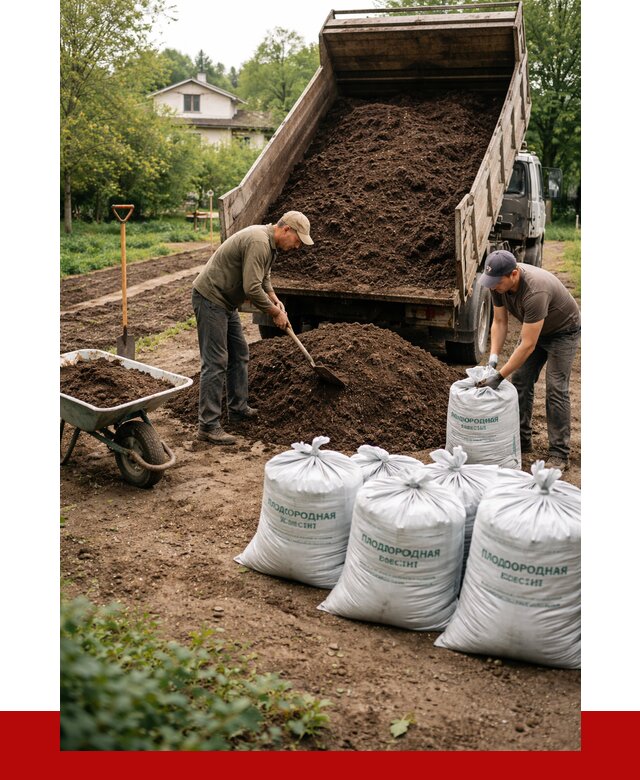 Плодородная смесь в Щербинке от 4276 р./куб с доставкой | ПРОНЕРУДЩрб