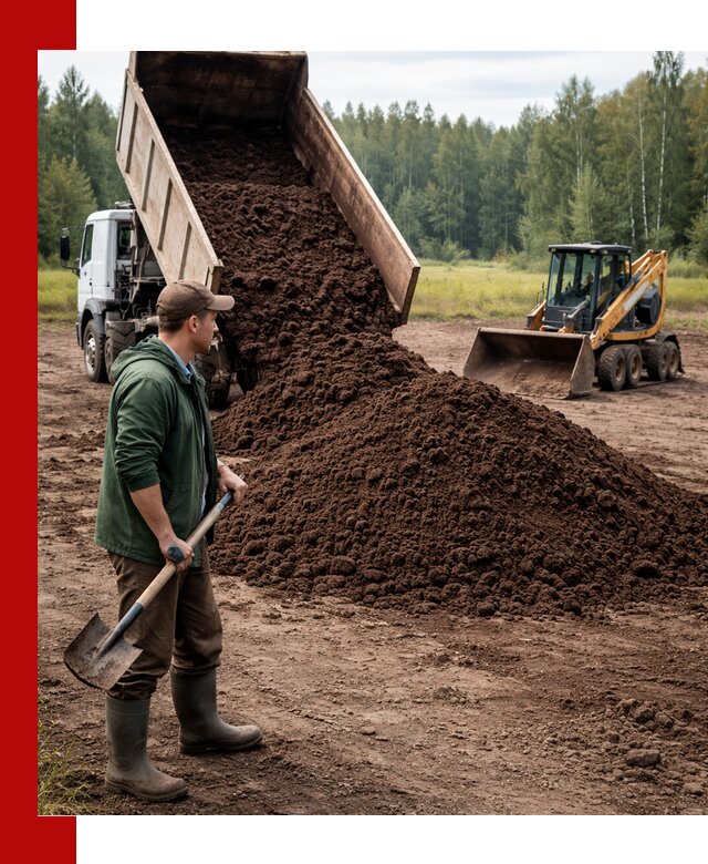 Купить верховой торф с доставкой в Щербинке для садоводства и растений