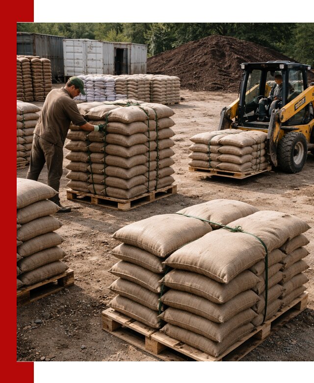 Доставка торфа в мешках по выгодным ценам в Щербинке