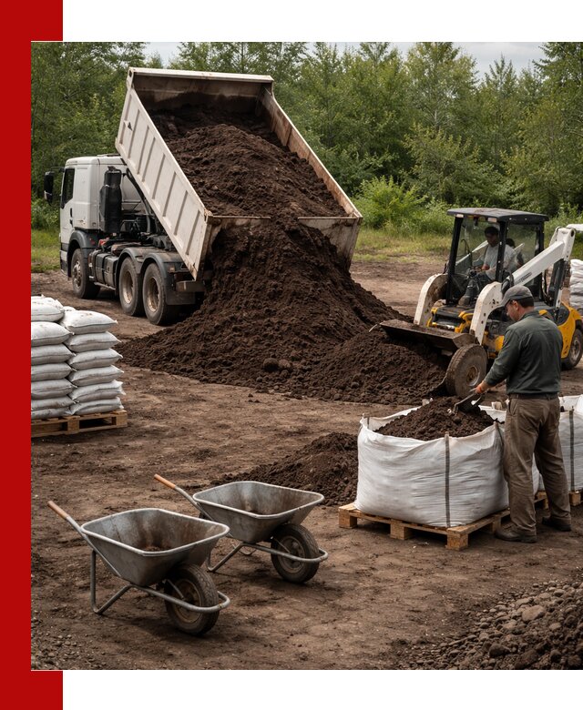 Доставка и продажа торфогрунта в Щербинке оптом и в розницу