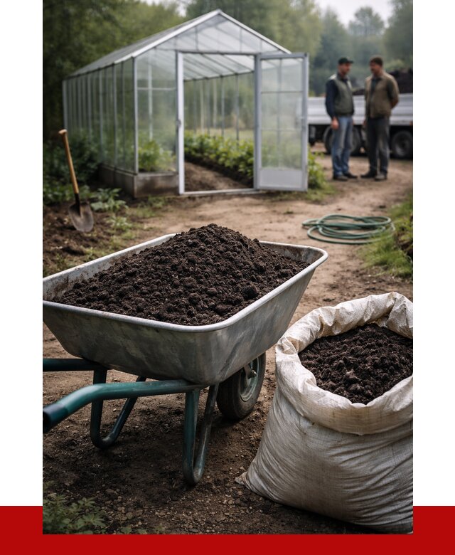 Чернозем для теплицы в Щербинке с доставкой от 1527 р. | ПРОНЕРУДЩрб