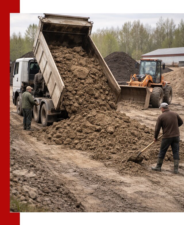 Доставка глин и суглинков в Щербинке оптом и вкрай