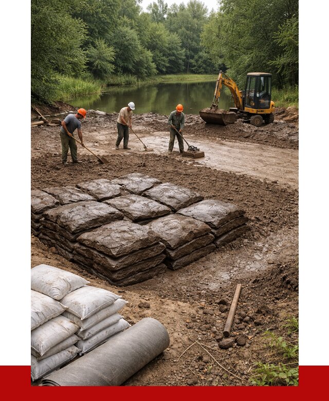 Купить глину для пруда в Щербинке от 4582 р. с доставкой | ПРОНЕРУДЩрб