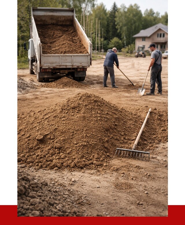Суглинок для планировки в Щербинке с доставкой от 4276 р. | ПРОНЕРУДЩрб