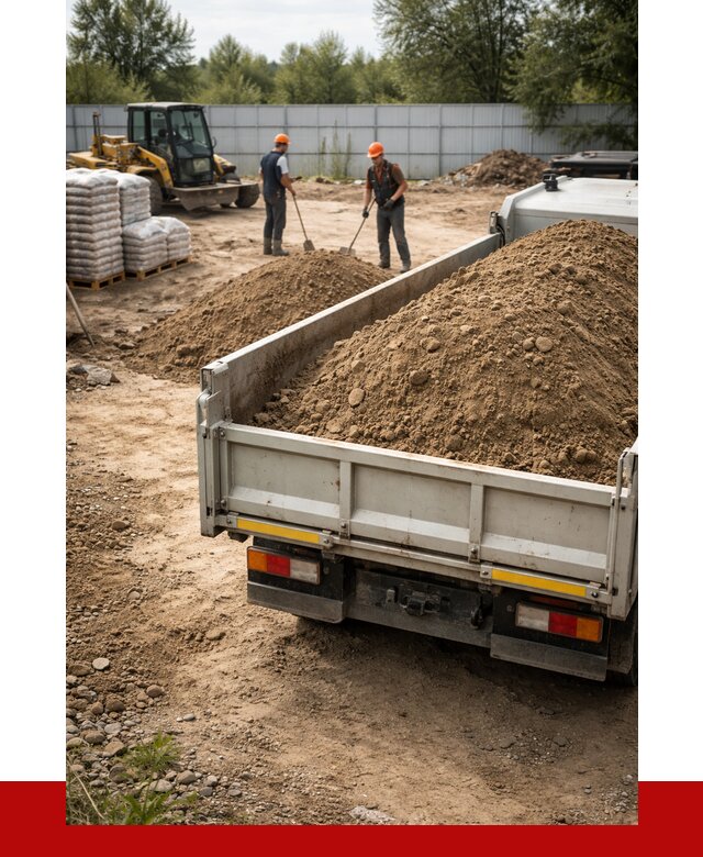 Супесь с доставкой в Щербинке от 2495 р. за куб | ПРОНЕРУДЩрб