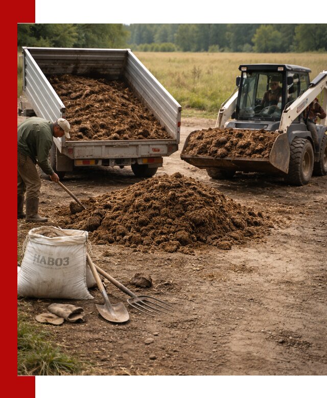 Доставка конского навоза в Щербинке с разгрузкой и доставкой на объект