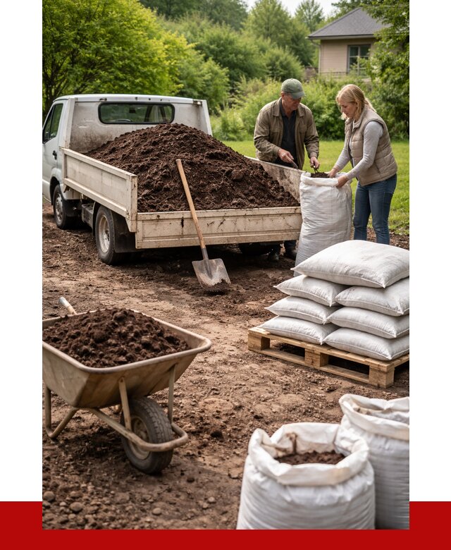 Перегной в мешках с доставкой в Щербинке от 2240 р. | ПРОНЕРУДЩрб