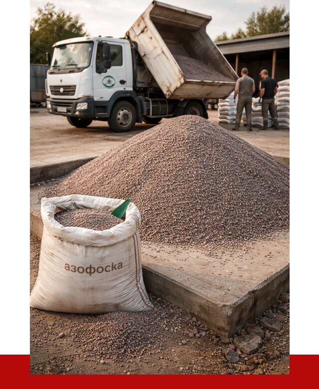 Купить азофоска в Щербинке с доставкой от 1222 р. за куб | ПРОНЕРУДЩрб