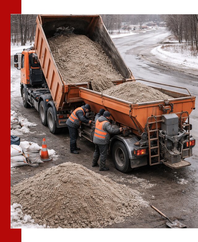 Поставка и вывоз пескосоля в Щербинке оптом и в розницу