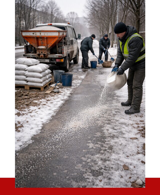 Реагент против гололеда в Щербинке с доставкой от 4582 р. | ПРОНЕРУДЩрб