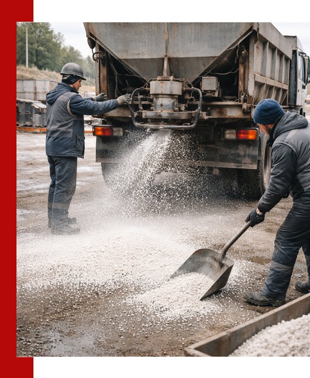 Доставка и продажа хлористого кальция в Щербинке