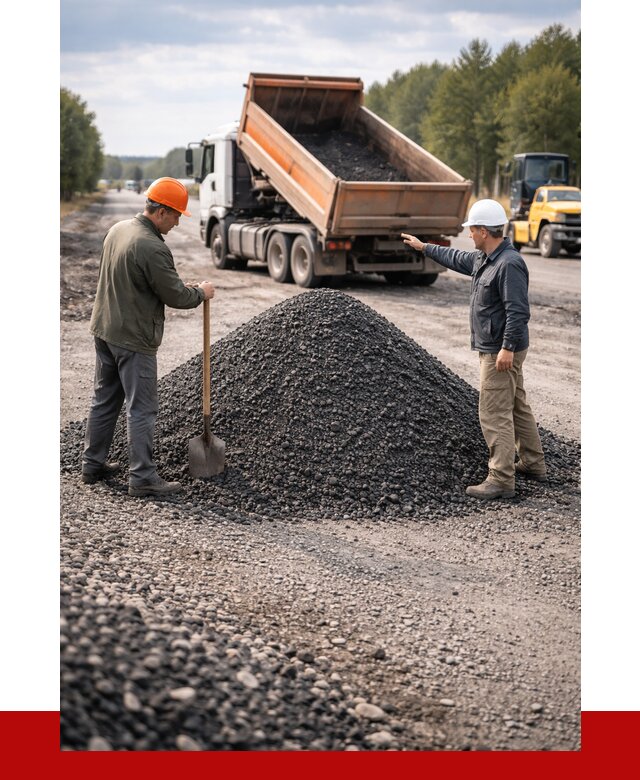 Купить асфальтовую крошку для дорог в Щербинке от 4276 р. | ПРОНЕРУДЩрб