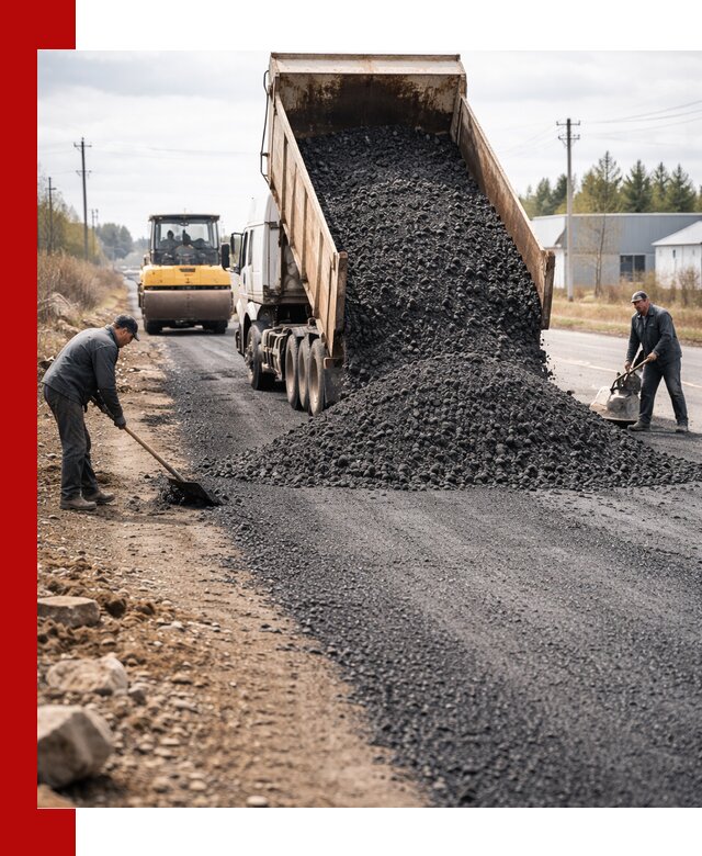 Асфальтовая крошка для дорог в Щербинке — поставка и доставка