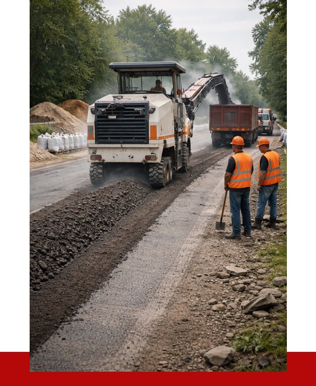 Фрезерованный асфальт в Щербинке от 2240 р./куб. | ПРОНЕРУДЩрб
