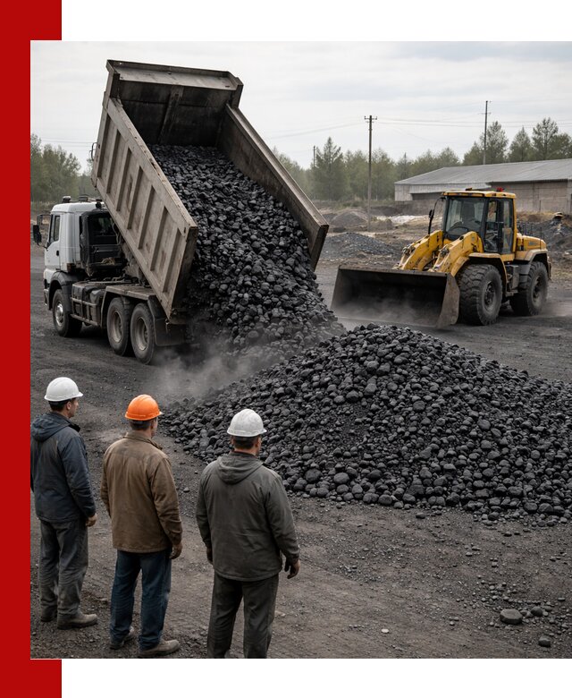 Доставка угля антрацита в Щербинке с самосвалами и погрузкой