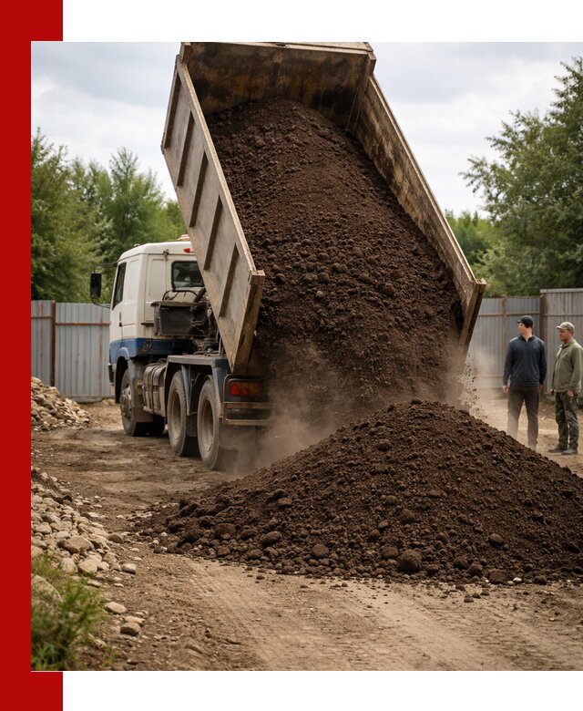 Доставка самосвалом 10 кубов в Щербинке быстро и надёжно