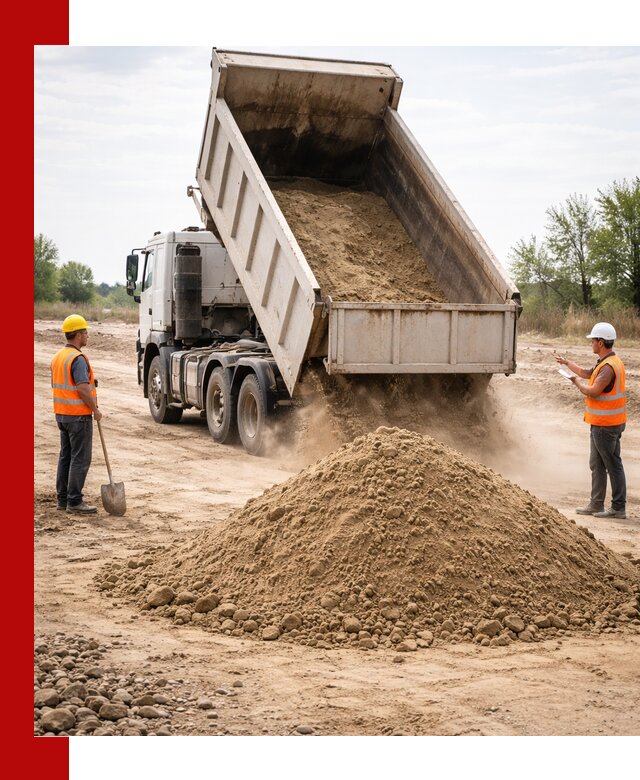 Доставка самосвалом 15 кубов в Щербинке за город и по городу