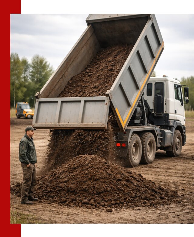 Аренда самосвала с водителем в Щербинке для сыпучих грузов и навоза