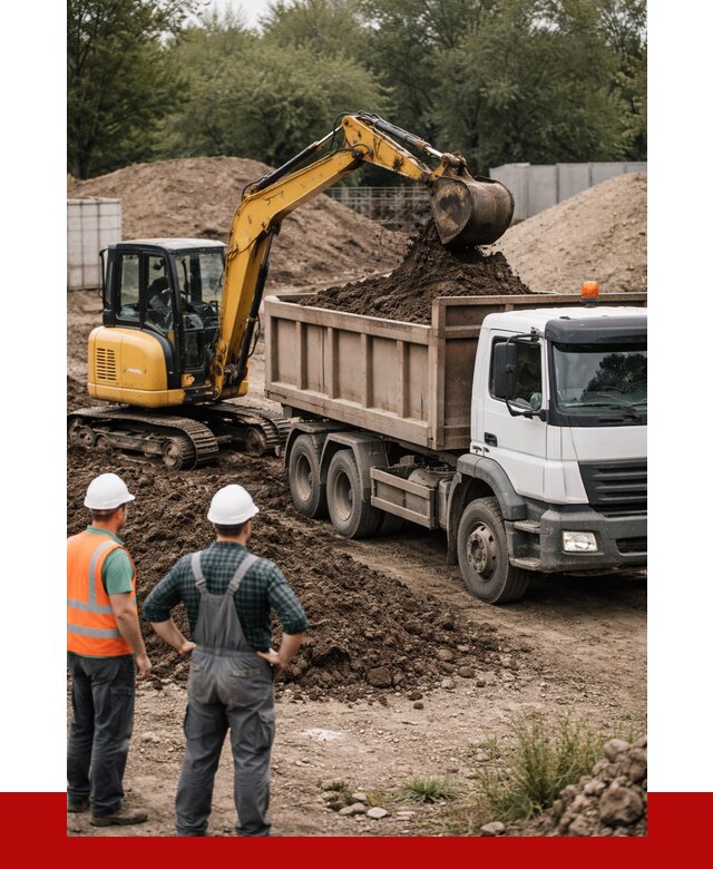 Вывоз грунта в Щербинке от 4582 р. самосвалом | ПРОНЕРУДЩрб