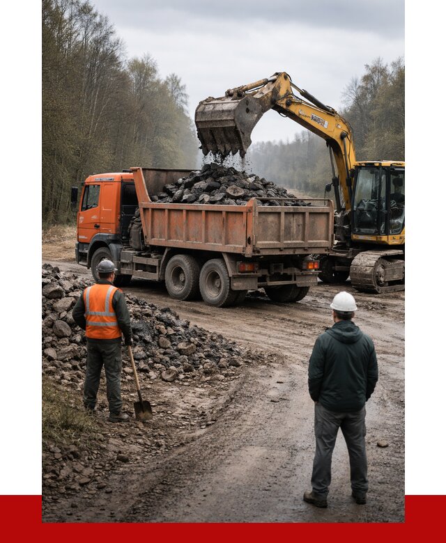 Вывоз асфальта в Щербинке от 4582 р. самосвалом ПРОНЕРУДЩрб