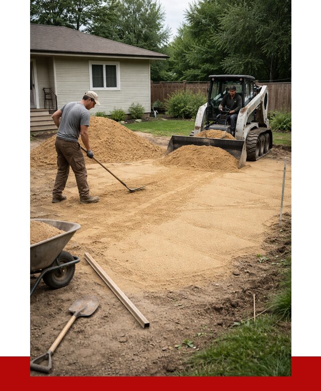 Отсыпка участка песком в Щербинке, от 2546 р., ПРОНЕРУДЩрб